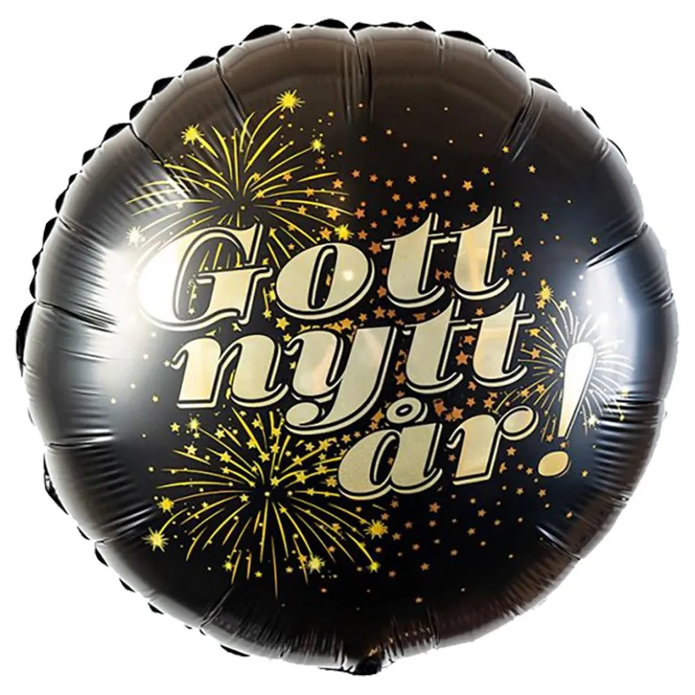 Folieballon "Gott Nytt År"
