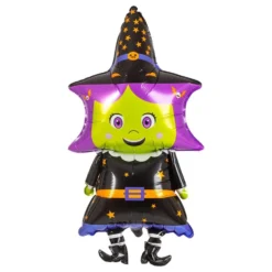 Folieballon Halloween Heks Shape