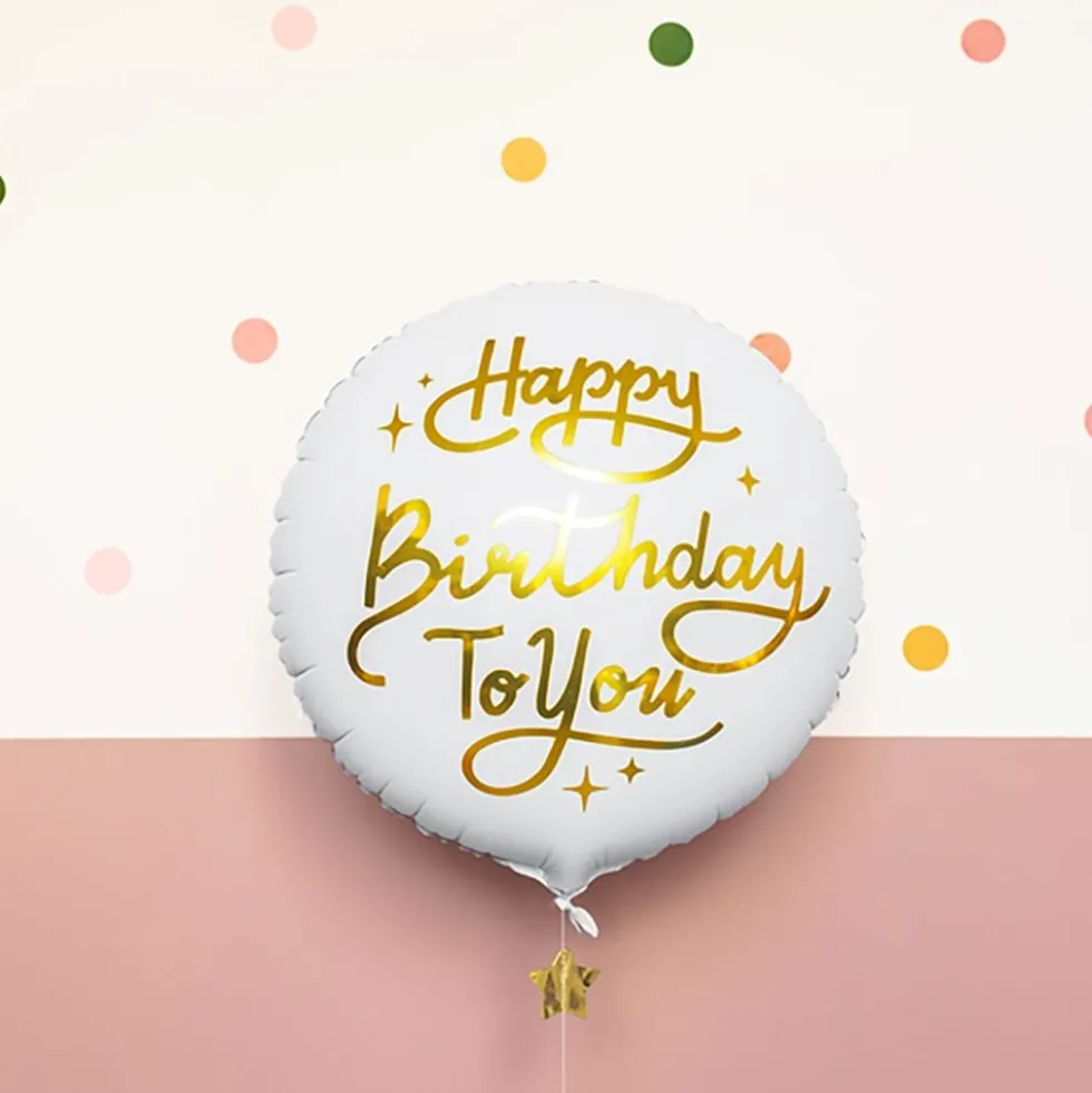 Folieballon Happy Birthday To You