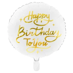 Folieballon Happy Birthday To You