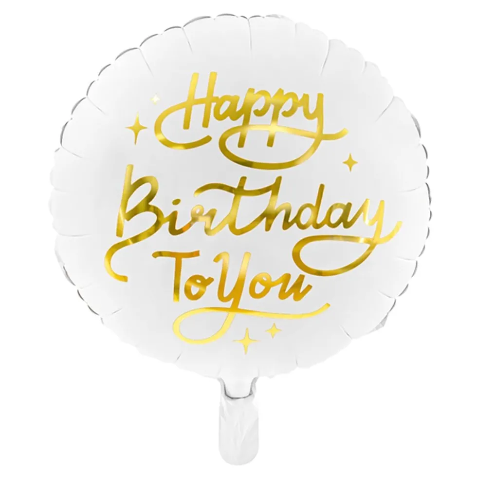 Folieballon Happy Birthday To You