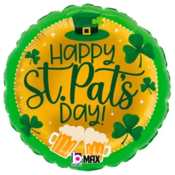 Folieballon Happy St. Pat's Day