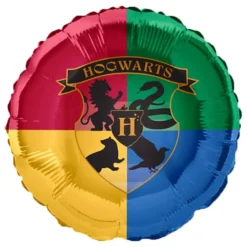 Folieballon Harry Potter™ Elevhuse Rund