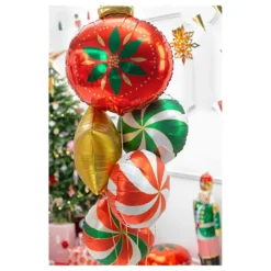 Folieballon Julekugle