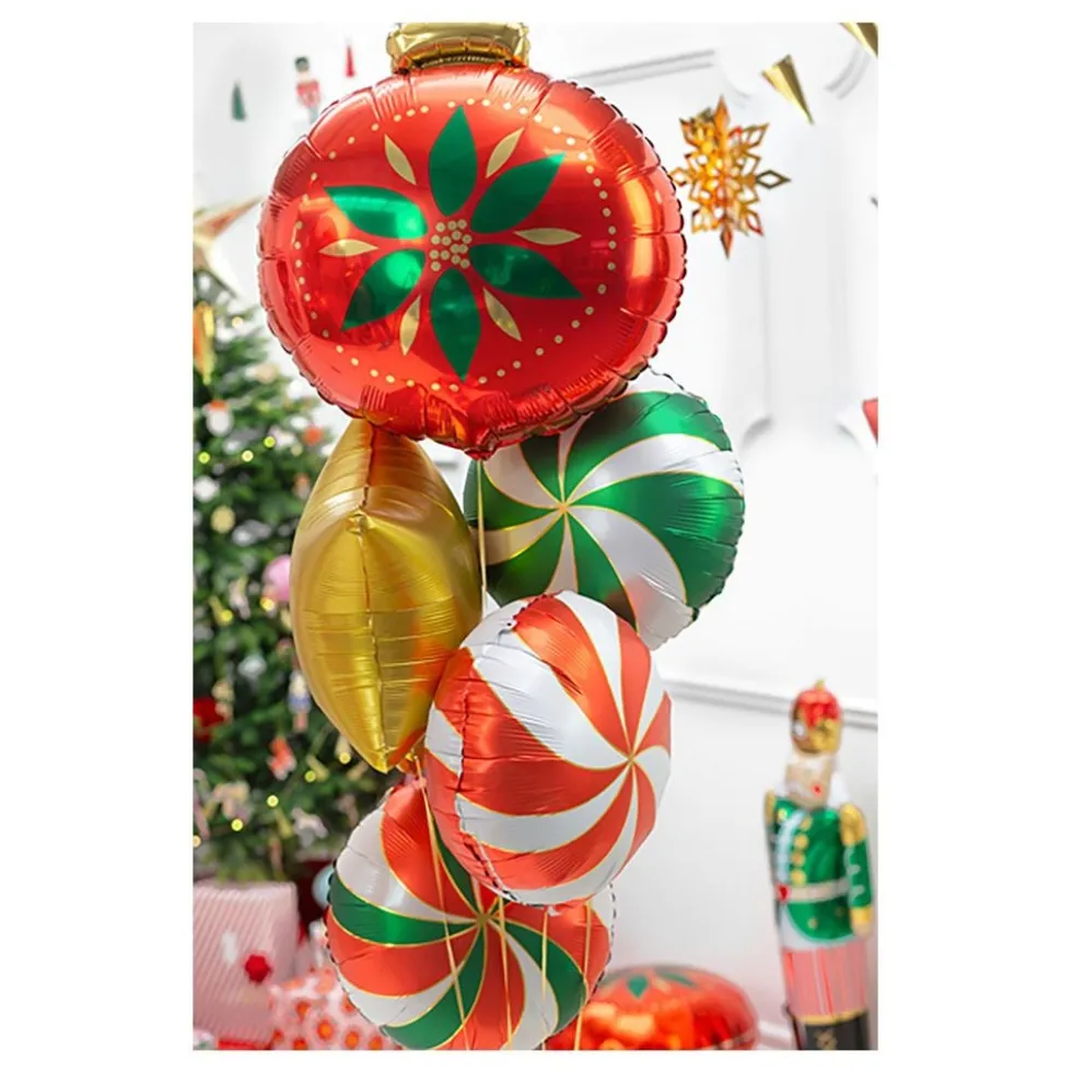 Folieballon Julekugle