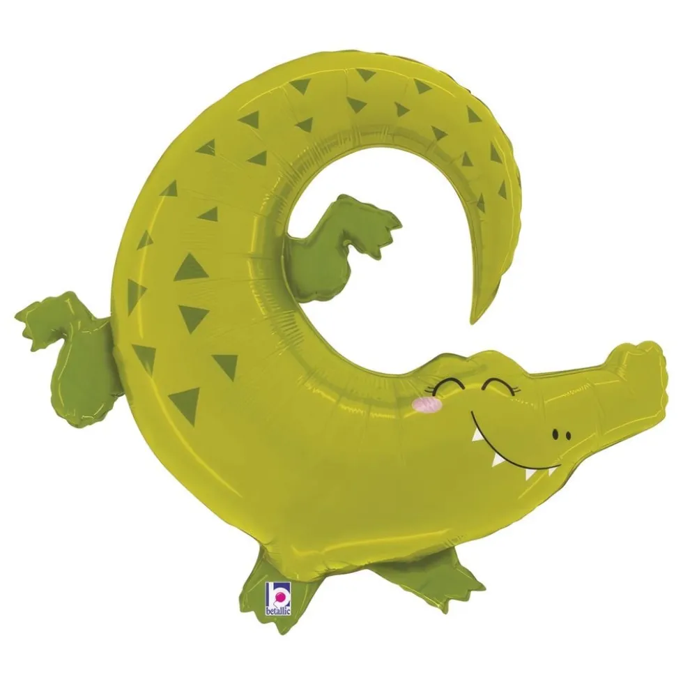 Folieballon Jungle Alligator Shape