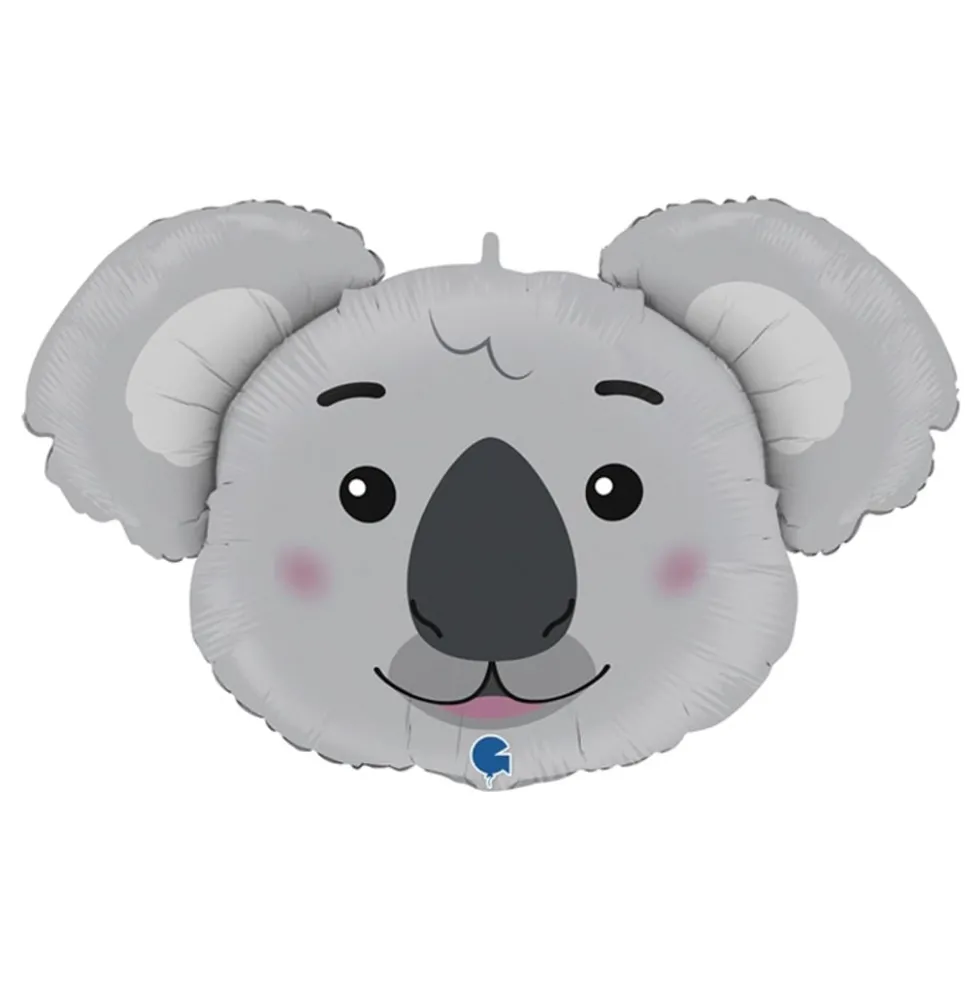 Folieballon Koalahoved