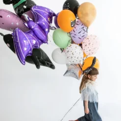 Folieballon Lilla Flagermus