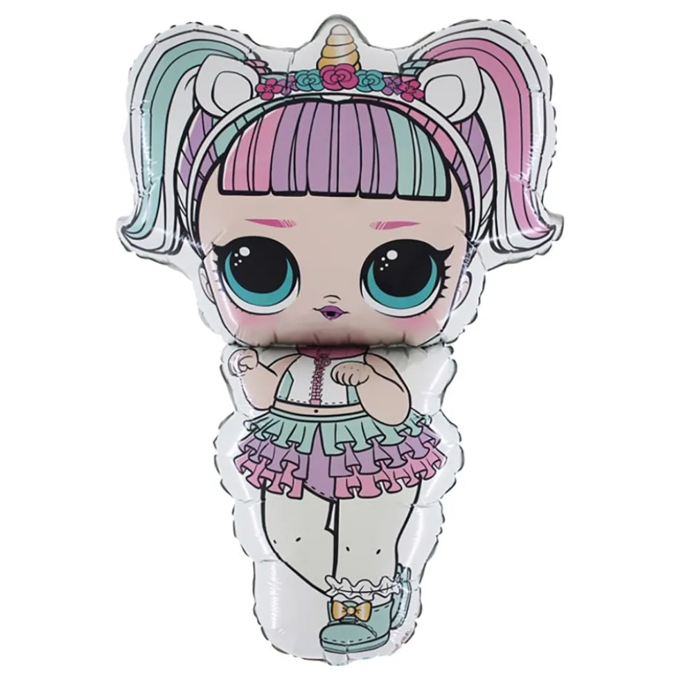 Folieballon LOL- Surprise Unicorn Shape
