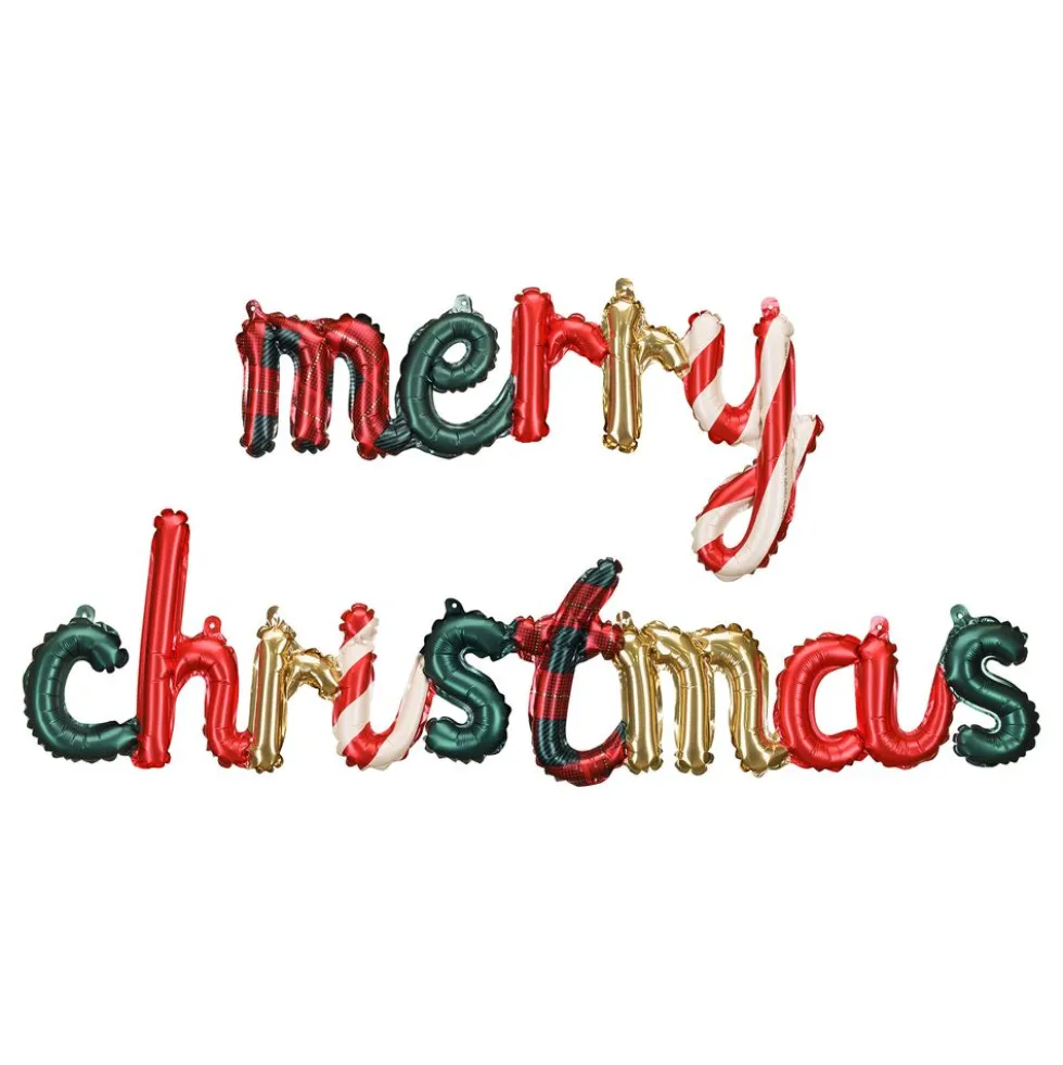 Folieballon Merry Christmas