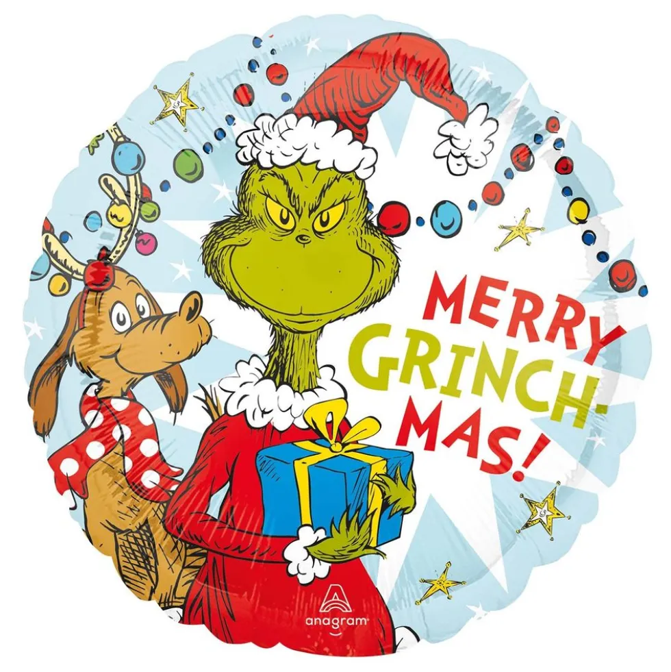Folieballon Merry Grinchmas