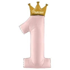 Folieballon My 1st Birthday Princess