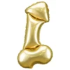 Folieballon Penis Guld