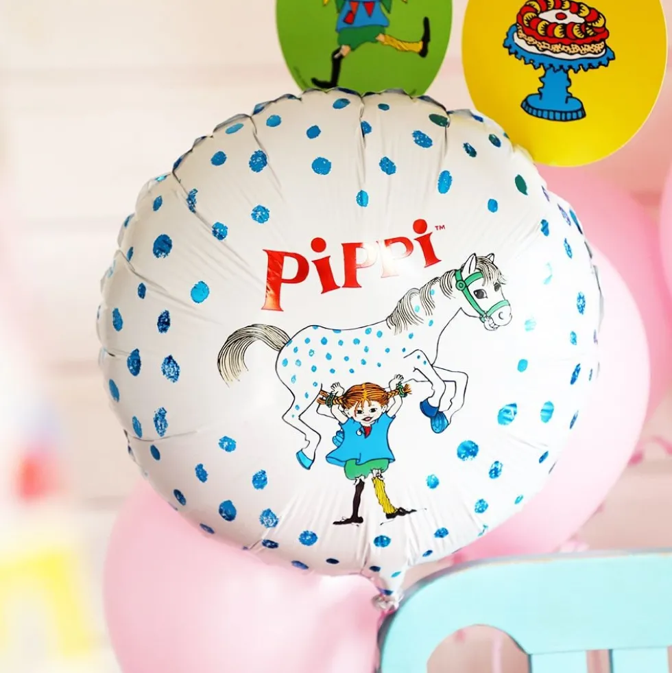 Folieballon Pippi Langstrømpe