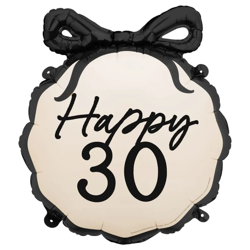 Folieballon Roset Happy 30
