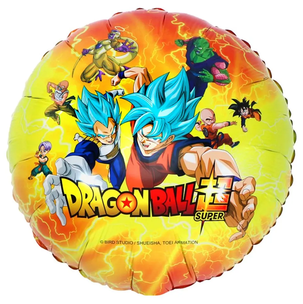 Folieballon Rund Dragon Ball Super