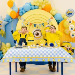 Folieballon Rund Minions