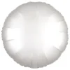 Folieballon Rund Satin Hvid