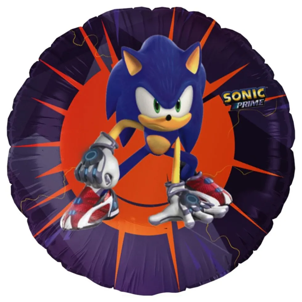 Folieballon Rund Sonic Prime™