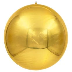 Folieballon Spejlkugle Guld 3-pak