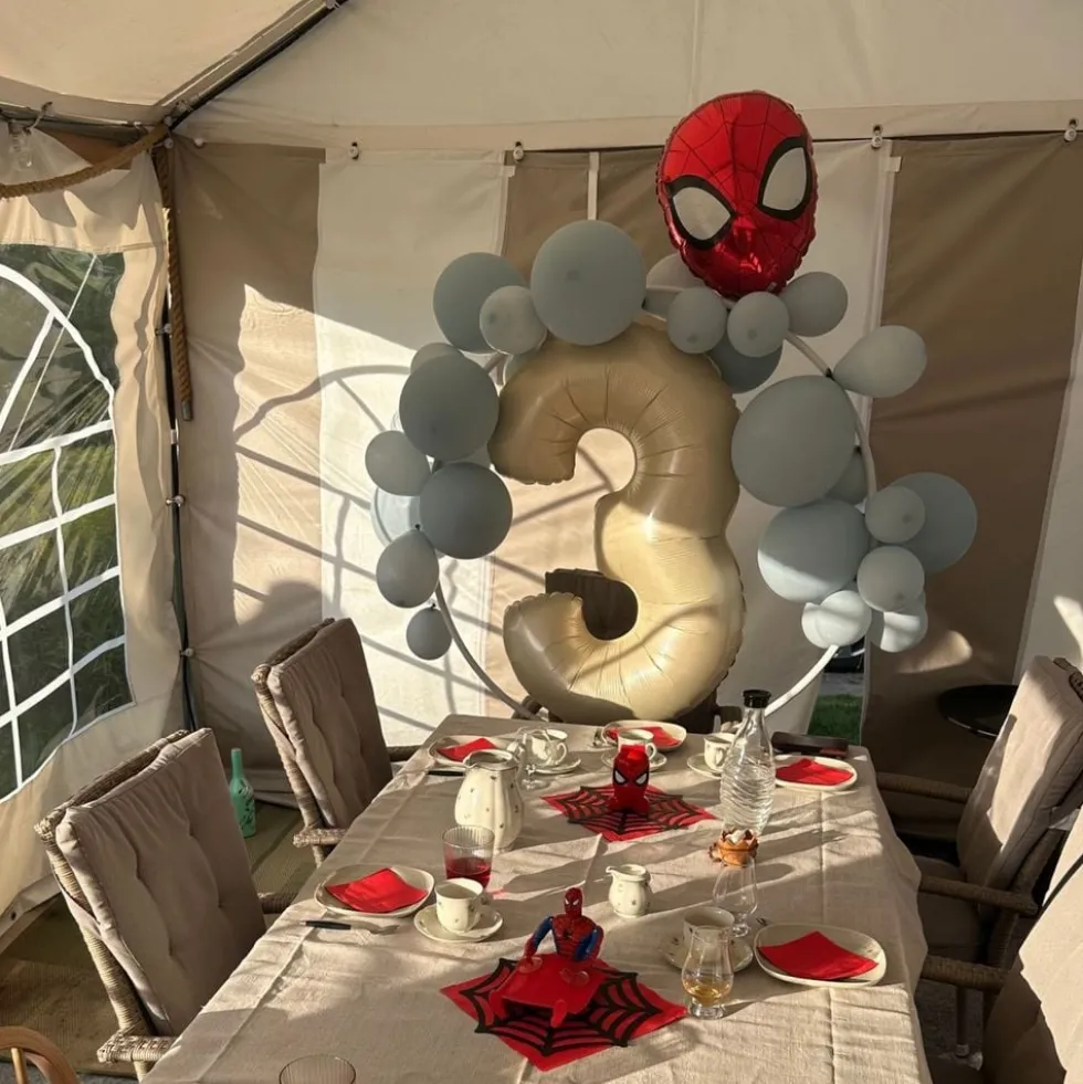 Folieballon Spider-Man Hoved