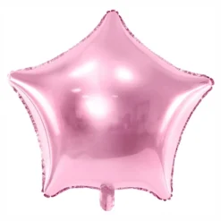 Folieballon Stjerne Lyserød