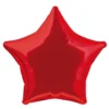 Folieballon Stjerne Rød