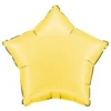 Folieballon Stjerne Satin Banana Yellow