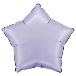 Folieballon Stjerne Satin Lilac