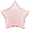 Folieballon Stjerne Satin Pastel Pink