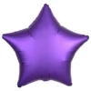 Folieballon Stjerne Silke Lilla