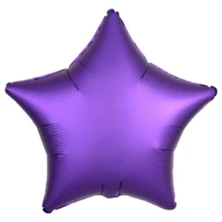 Folieballon Stjerne Silke Lilla