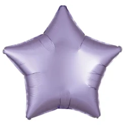 Folieballon Stjerne Silke Lyslilla