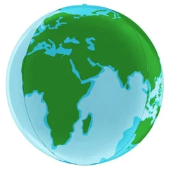 Folieballon Stor Jordklode