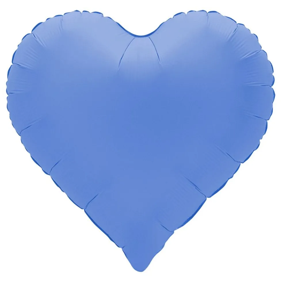 Folieballon Sweetie Heart Lotus Blue