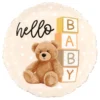 Folieballon Teddybjørn Hello Baby