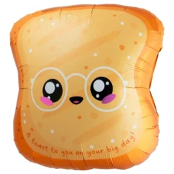 Folieballon Toast Kawaii