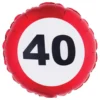 Folieballon Trafikskilt 40