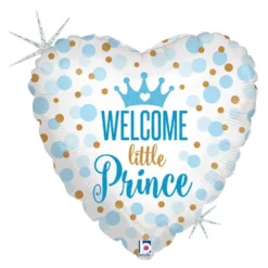 Folieballon Welcome Little Prince