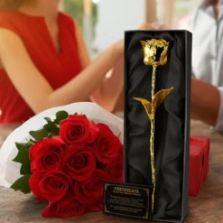 Forgyldt Rose