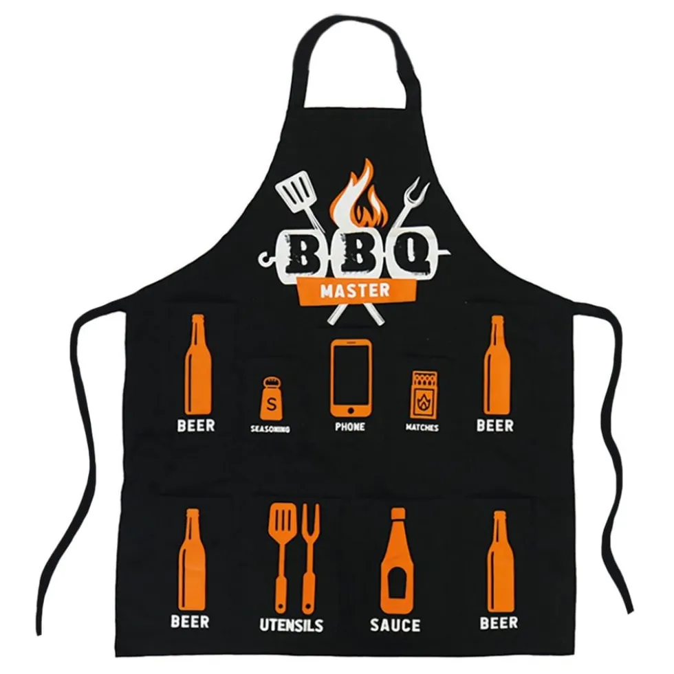 Forklæde BBQ Master med lommer