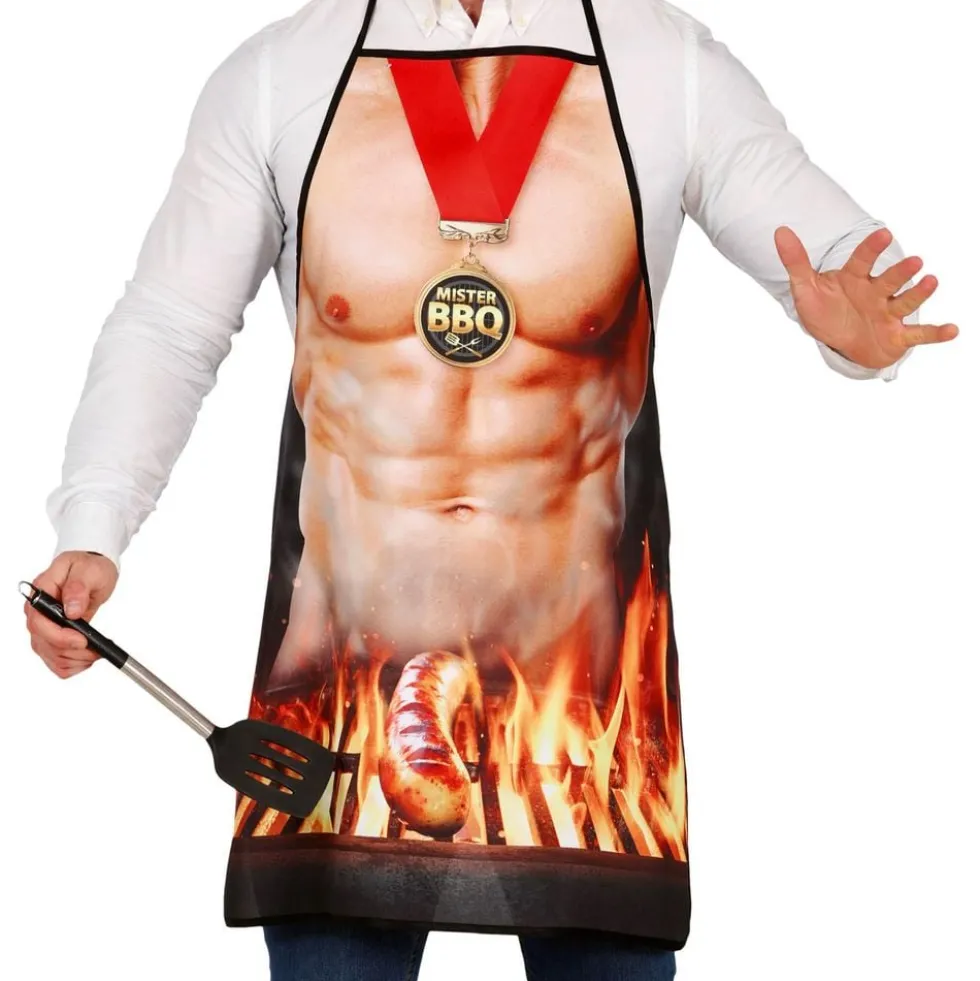 Forklæde Mister BBQ