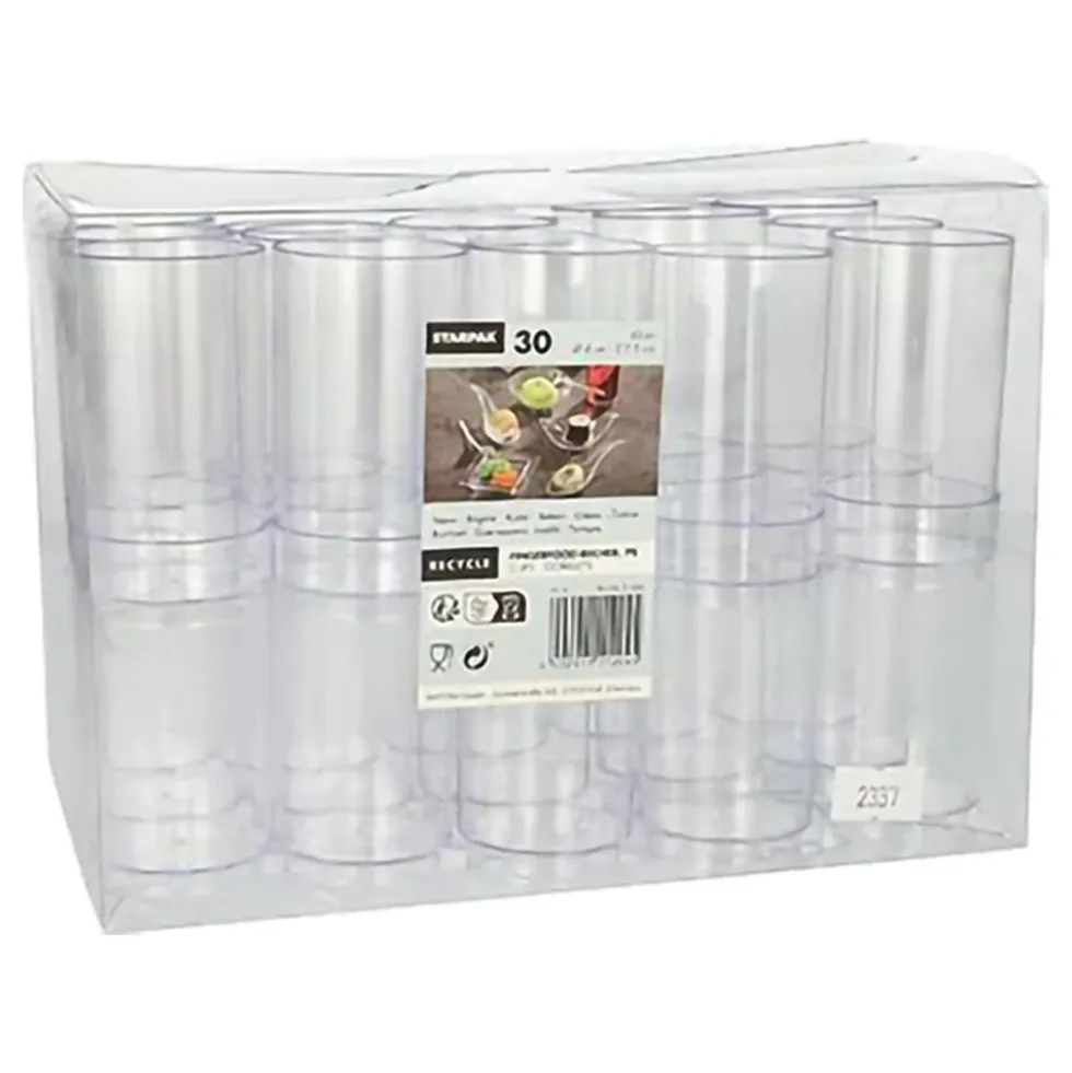 Forme Fingerfood Cylinder Transparent