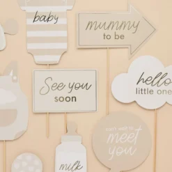 Fotoprops Baby Shower Hello Little One