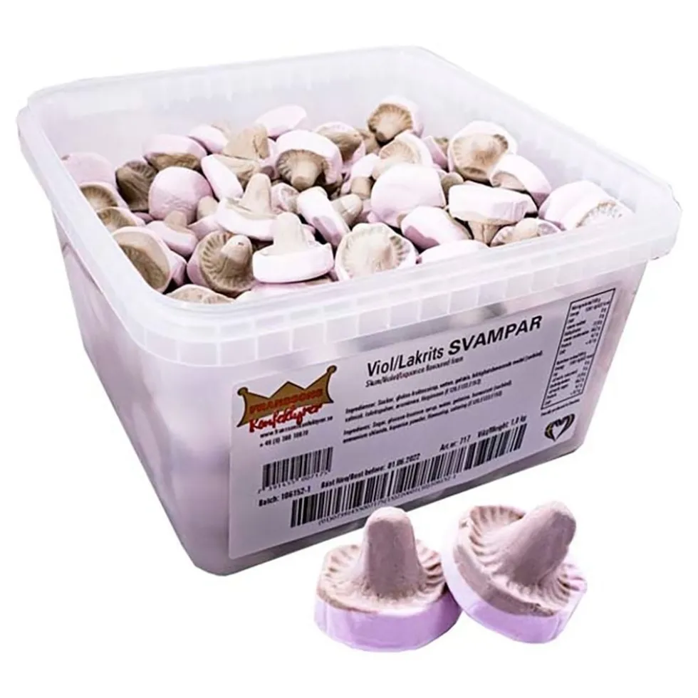 Franssons Skumsvampe Viol/Lakrids Økonomipakke