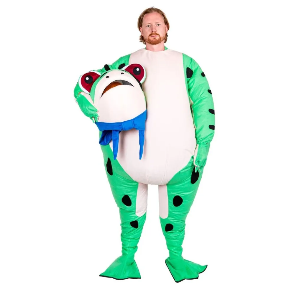 Frø Grøn Kostume