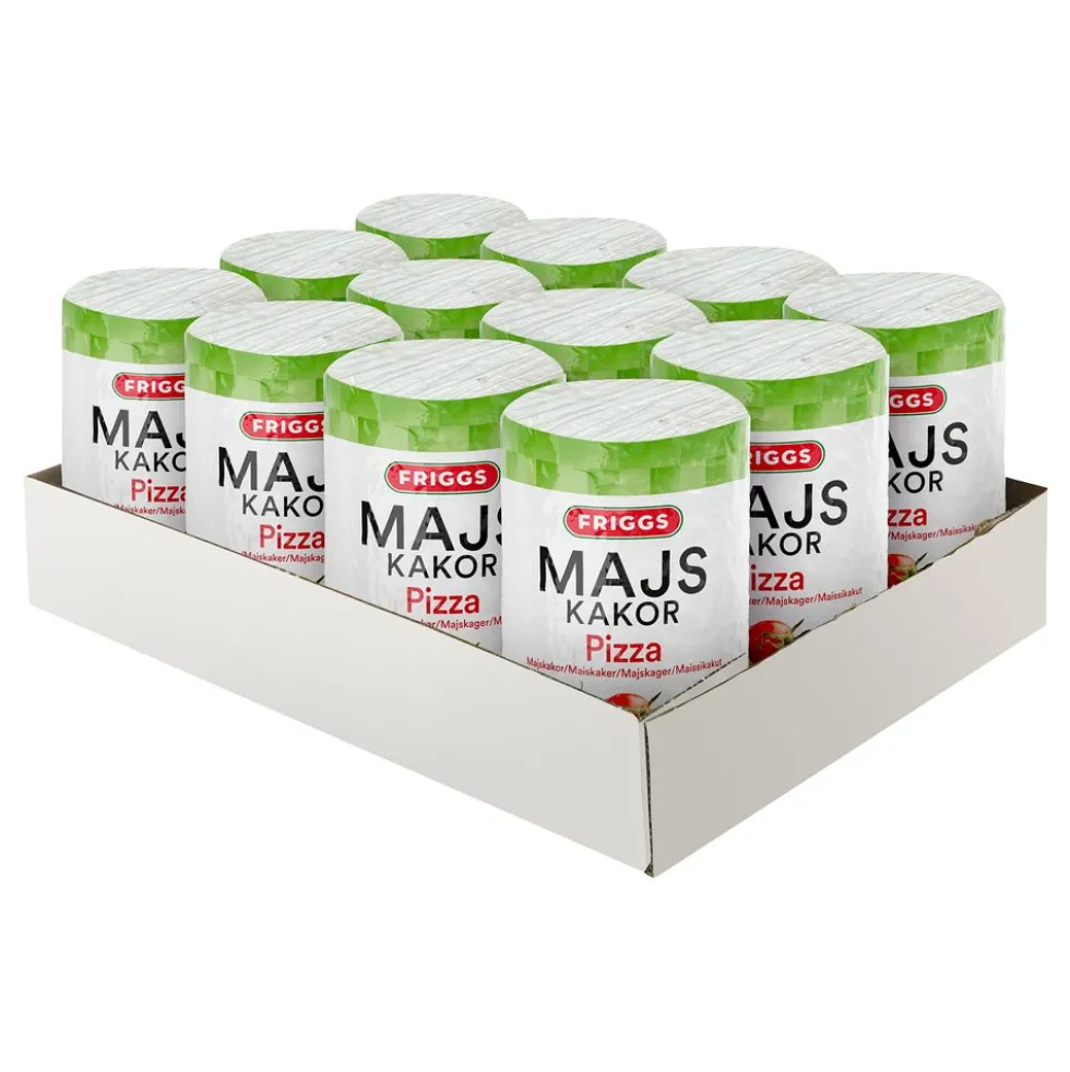Friggs Majskager Pizza Økonomipakke