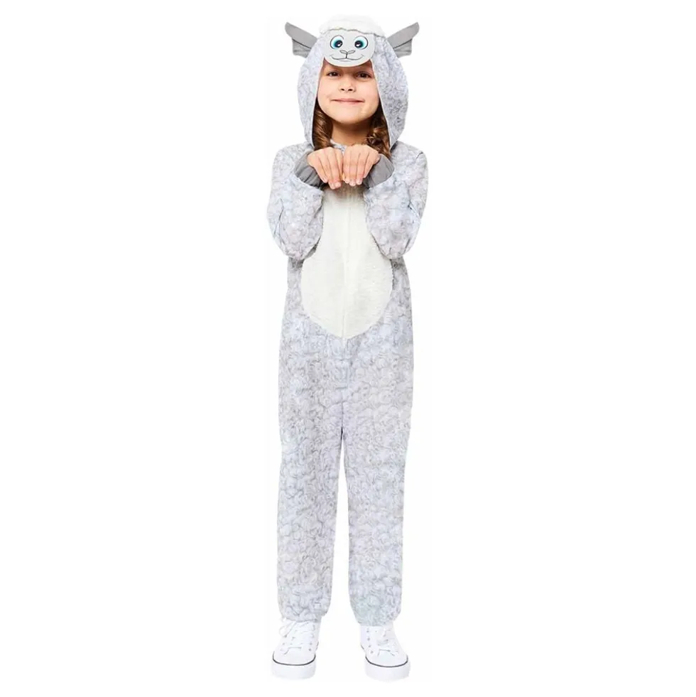 Får Jumpsuit Børnekostume