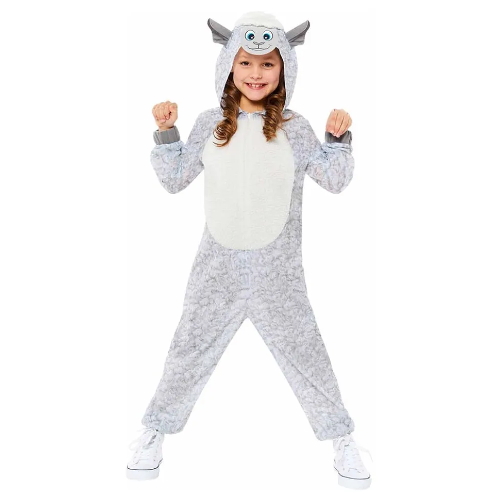 Får Jumpsuit Børnekostume