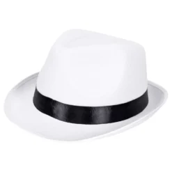 Gangsterhat Al Capone Hvid